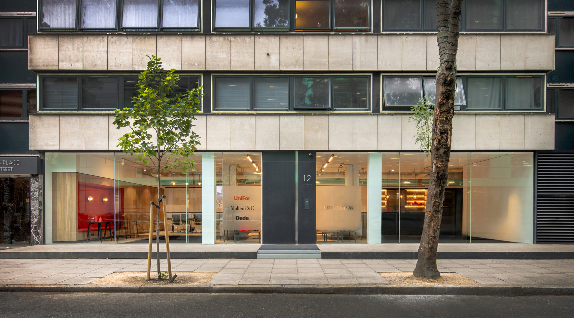Nuovo Flagship Store per UniFor e Molteni&C|Dada Contract Division a Londra